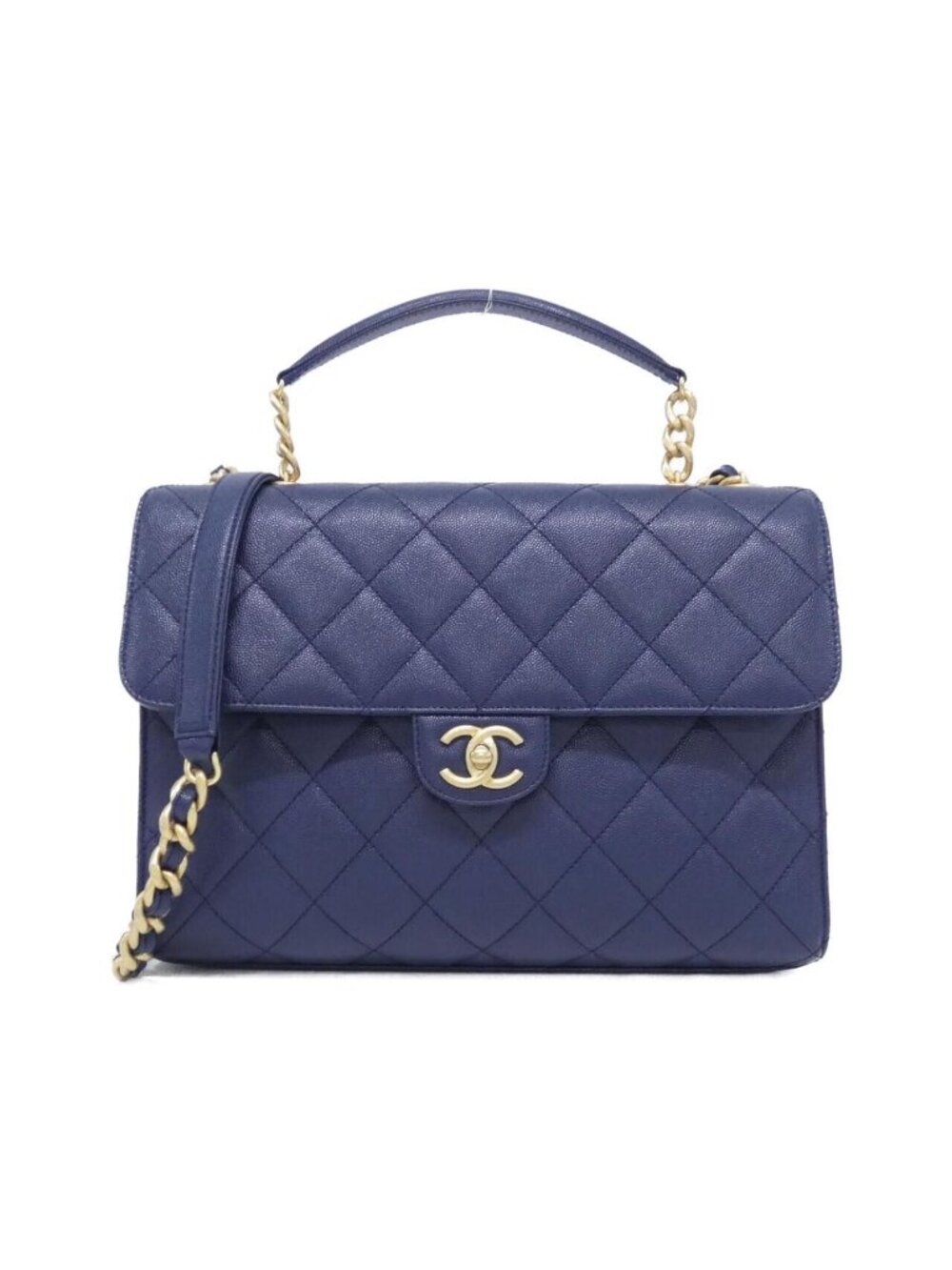 Chanel Bag Handbag Navy